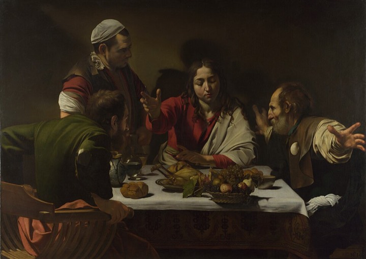 Caravaggio, The Supper at Emmaus