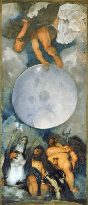 Jupiter, Neptune and Pluto (ceiling)