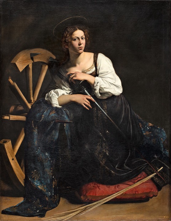 Caravaggio, St Catherine of Alexandria